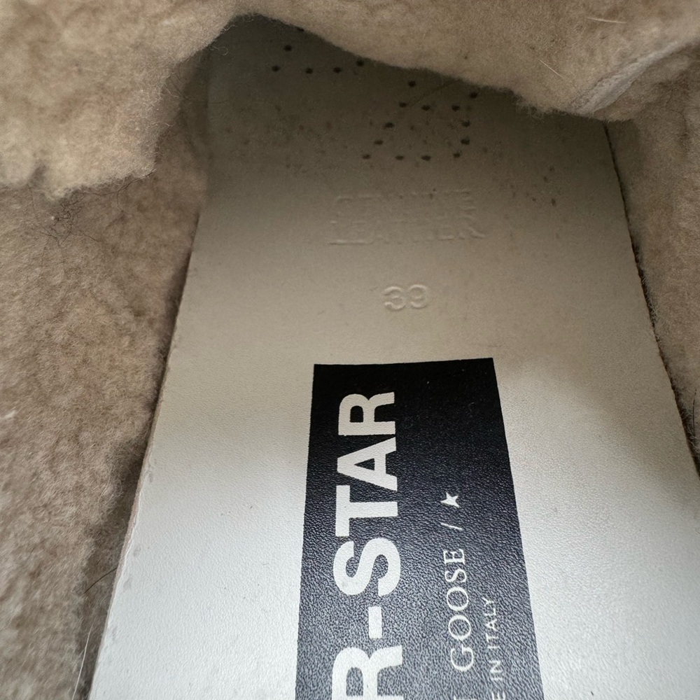 Authentic Golden Goose Super-Star Sabot Shearling sneaker - Picture 9 of 10